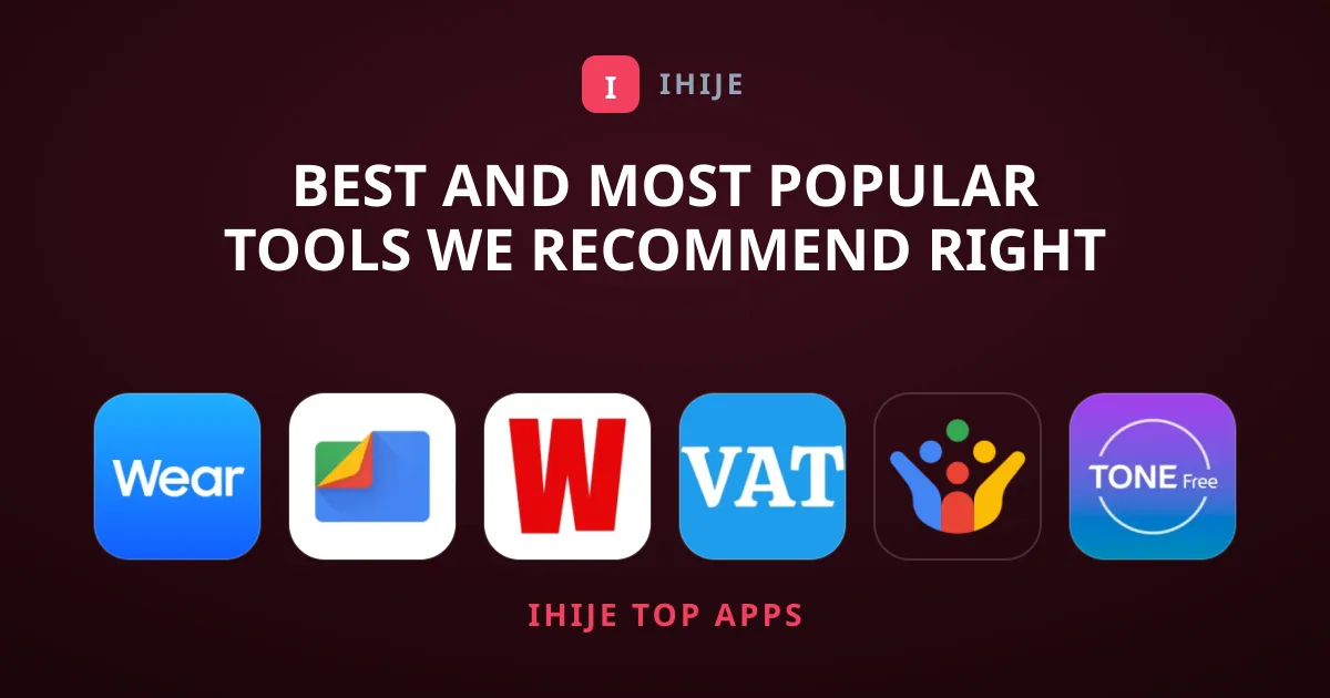 Best and Most Popular Tools We Recommend Right Now